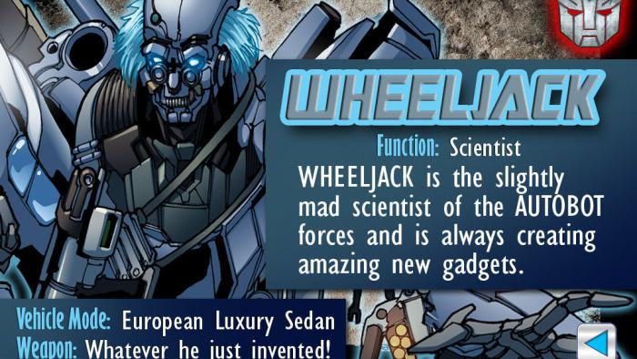 Transformers Dark of the Moon Mix & Match Book App: Screenshot #2
