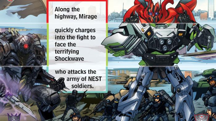 Transformers Dark of the Moon Mix & Match Book App: Screenshot #3