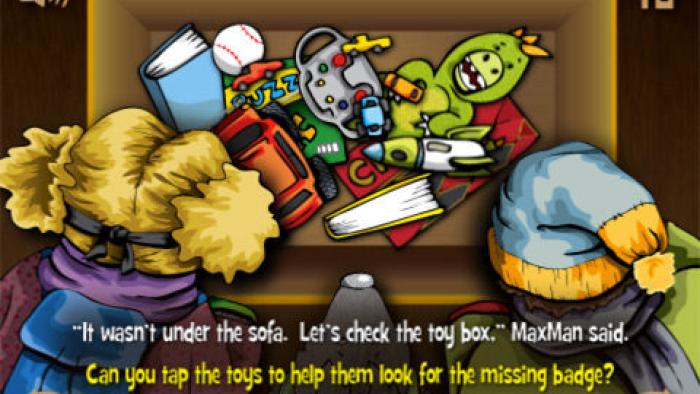 Violet and the Mystery Next Door App: Screenshot #2