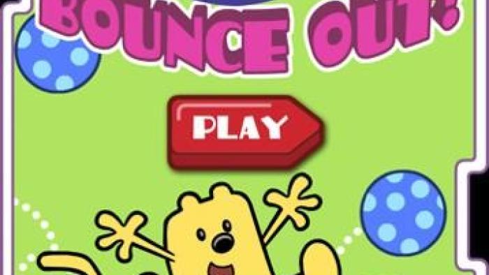 Wubbzy's Kickety-Kick Ball Bounce Out App: Screenshot #1