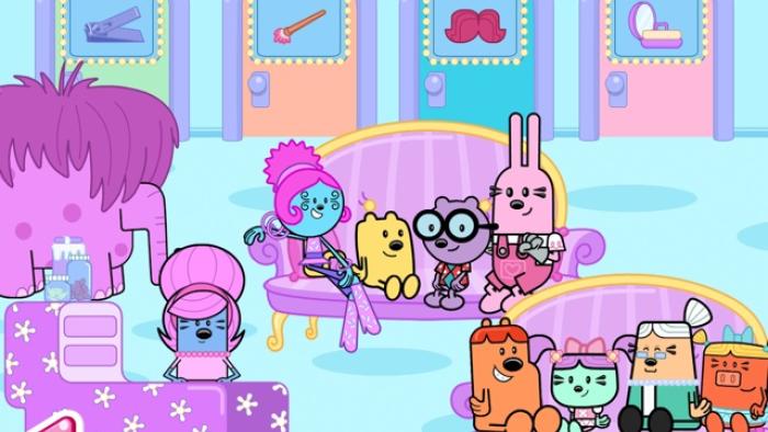 Wubbzy's Beauty Salon App: Screenshot #1