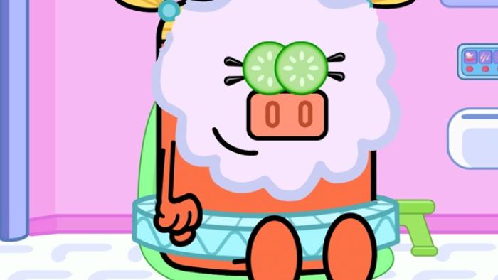 Wubbzy's Beauty Salon App: Screenshot #3