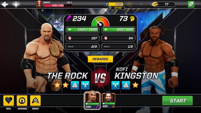 WWE Mayhem screenshot #1