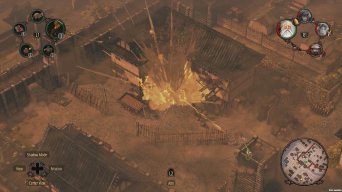 Shadow Tactics: Blades of the Shogun game screenshot #3