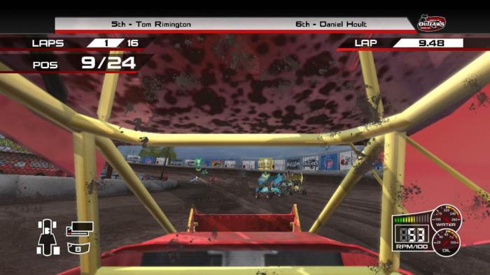 World of Outlaws: Sprint Cars Game: Screenshot #1