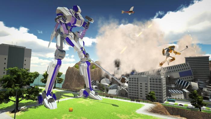 100ft Robot Golf Screen #1