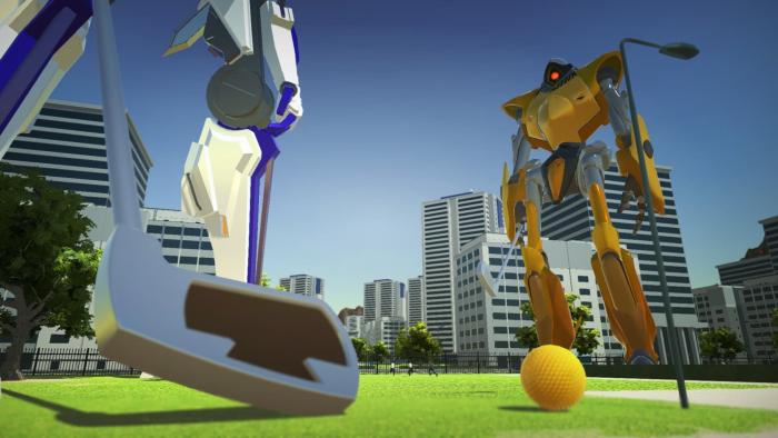 100ft Robot Golf Screen #2