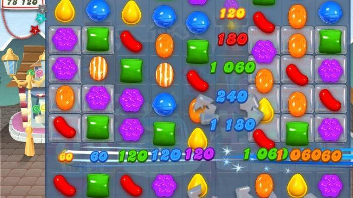 Candy Crush Saga Game: Screenshot #1