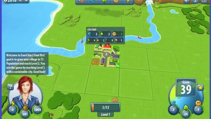 Enercities Game: Screenshot #1