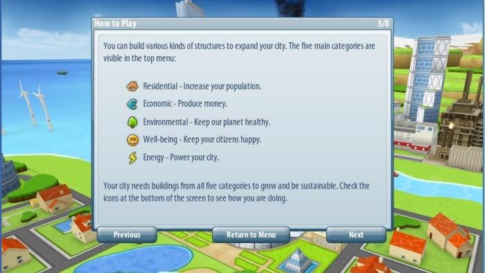 Enercities Game: Screenshot #2