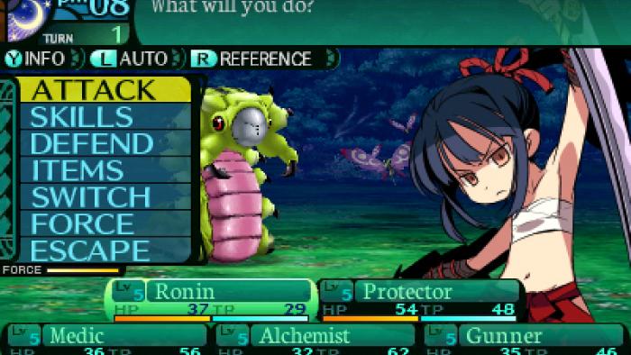 Etrian Odyssey 2 Untold: The Fafnir Knight Game: Screenshot #3