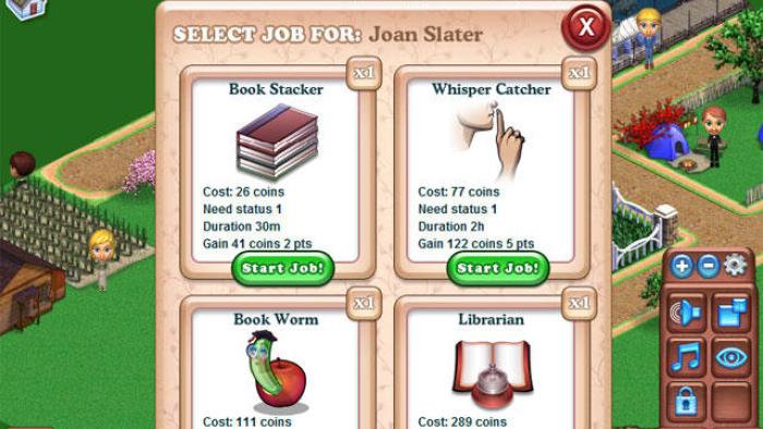 Family Village Game: Screenshot #2