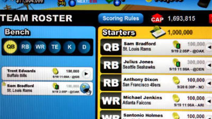 Title Town Football Game: Screenshot #3