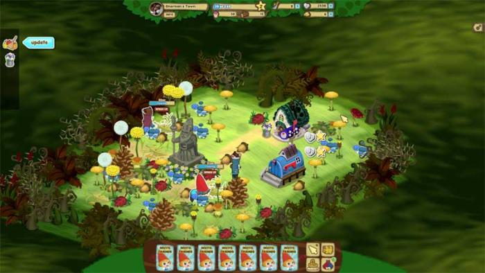 GnomeTown Game: Screenshot #1