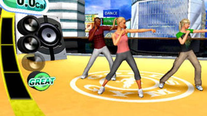 Gold's Gym Dance Workout Game: Screenshot #1