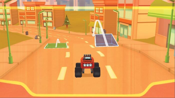 LeapFrog LeapTV: Blaze and the Monster Machines Game: Screenshot #1