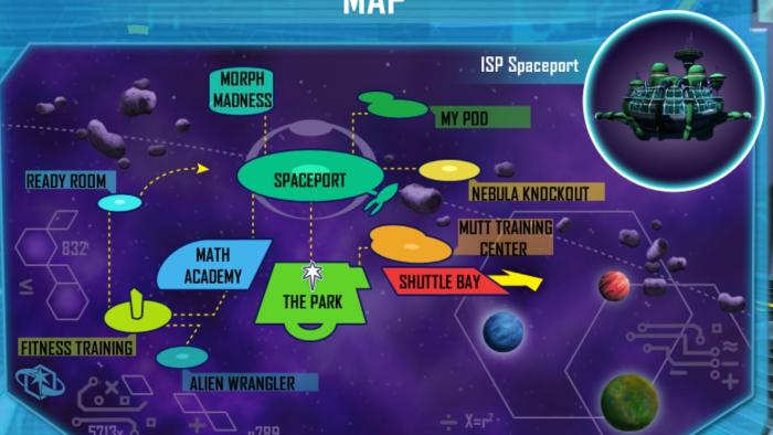Math Blaster Game: Screenshot #2