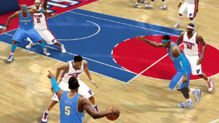 NBA Live 10 Game: Screenshot #1