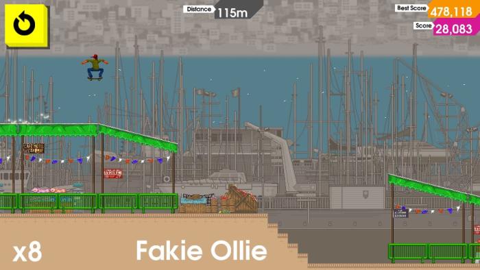 OlliOlli Game: Screenshot #1