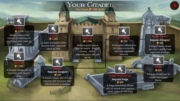 Puzzle Quest: The Legend Returns game screenshot #3
