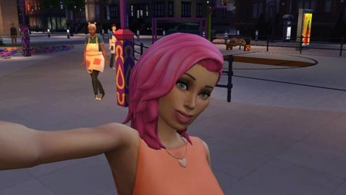 The Sims 4 City Living: Selfie