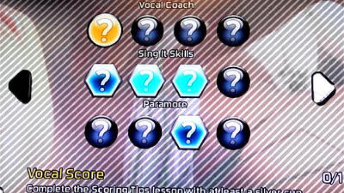 Disney Sing It! Party Hits Game: Screenshot #1