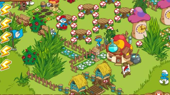 The Smurfs & Co Game: Screenshot #2
