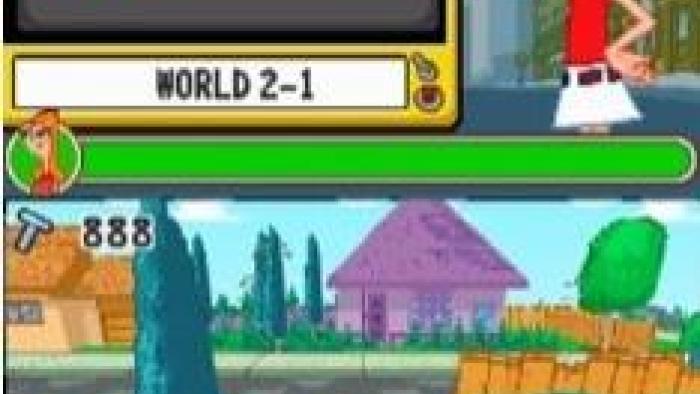 Phineas and Ferb Ride Again Game: Screenshot #1