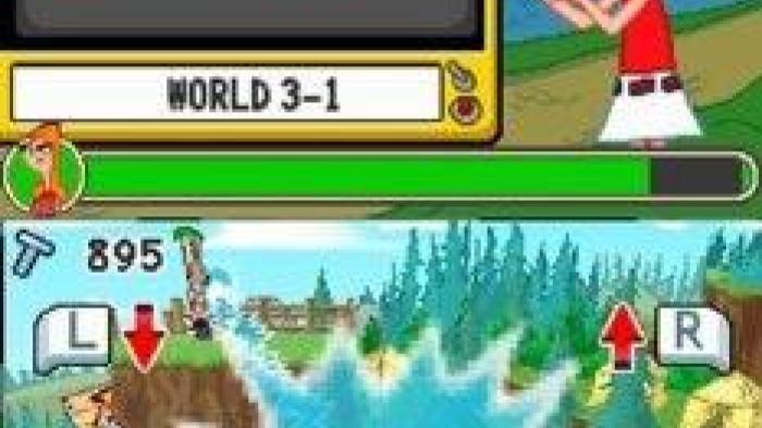 Phineas and Ferb Ride Again Game: Screenshot #2