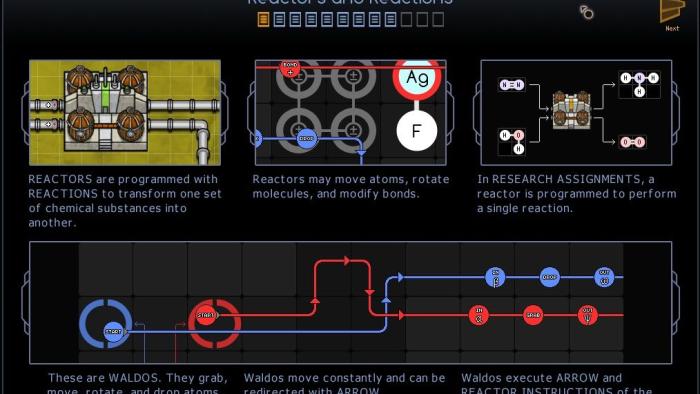 SpaceChem Game: Screenshot #1