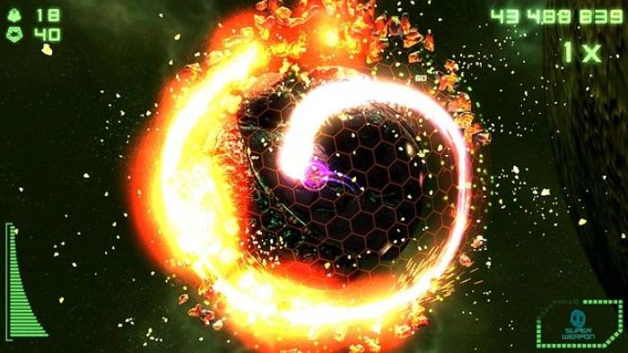 Super Stardust Delta Game: Screenshot #1