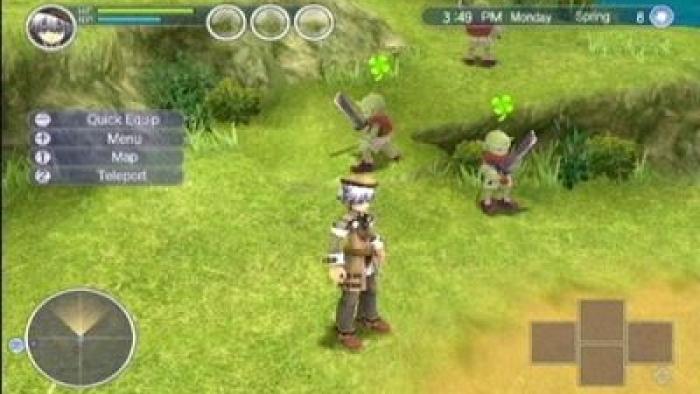 Rune Factory: Tides of Destiny Game: Screenshot #2