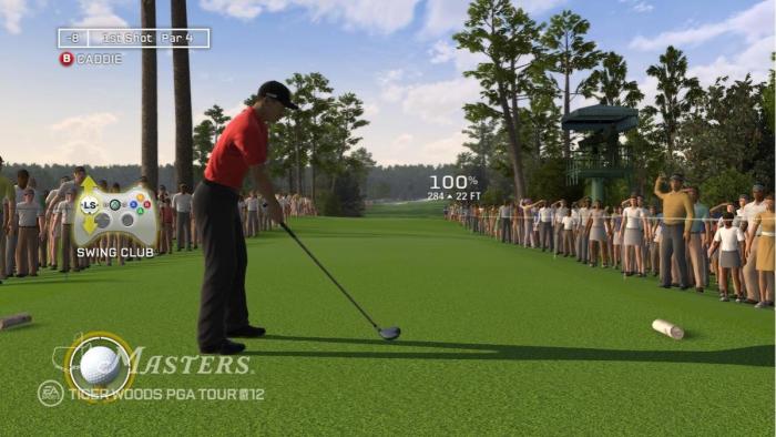 Tiger Woods PGA Tour 12: The Masters Game: Screenshot #1