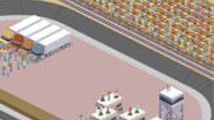 Title Town Racing Game: Screenshot #1