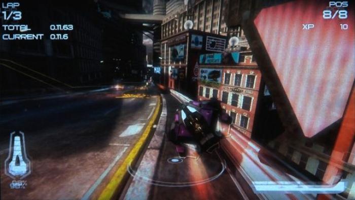 Wipeout 2048 Game: Screenshot #1
