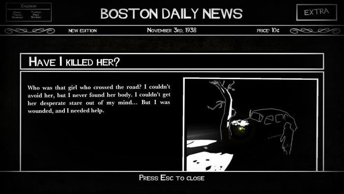 White Night Game: Screenshot #2