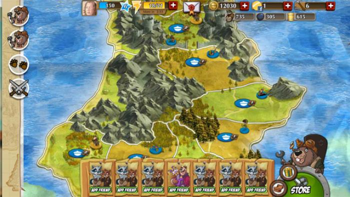 Woodland Heroes Game: Screenshot #2