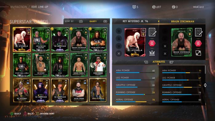 WWE 2K22 MyFaction