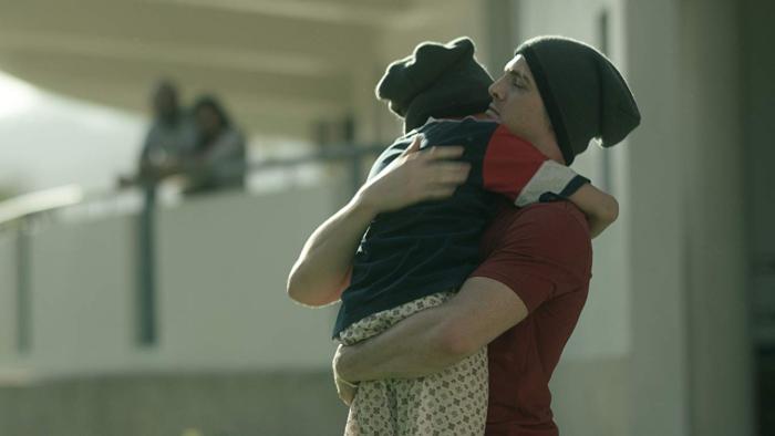 100 Yards Movie: A Meaningful Hug