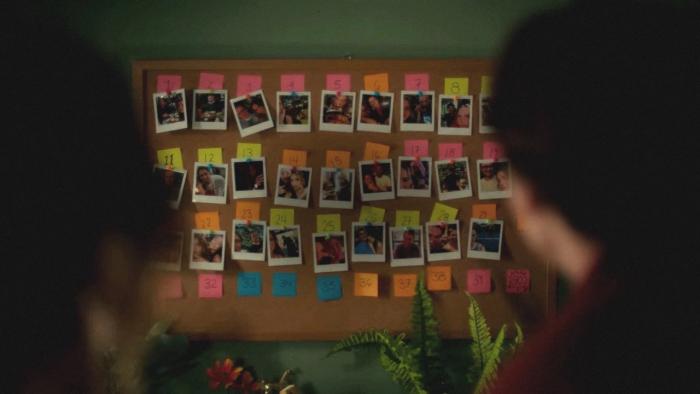 40 Dates and 40 Nights Movie: The wall of planned dates