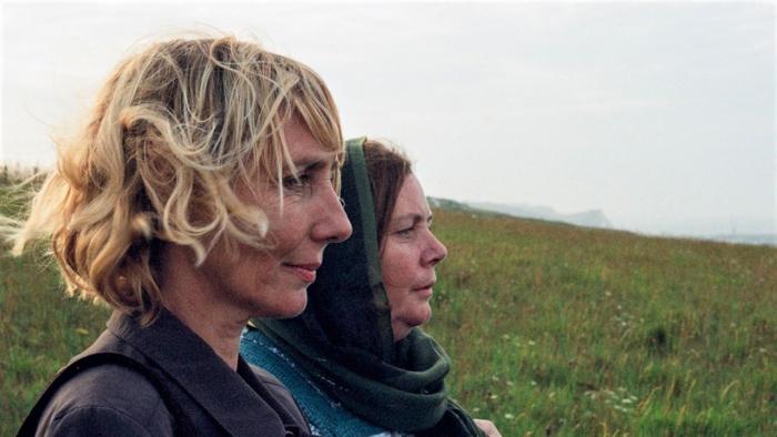 After Love: Joanna Scanlan and Nathalie Richard side by side looking into the distance.