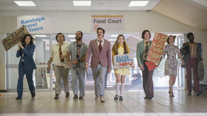 Action Point Movie: D.C. and crew staging a fake protest