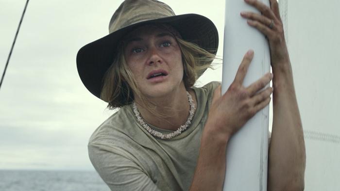 Adrift Movie: Tami looking panicked