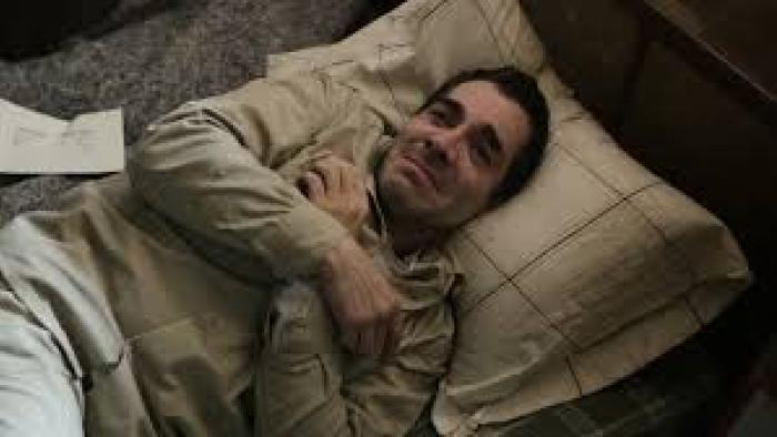 A Father's Miracle Movie: Hector lies down