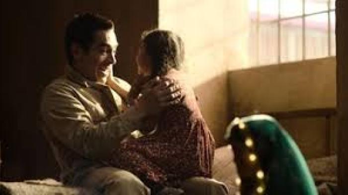 A Father's Miracle Movie: Hector plays with young Alma