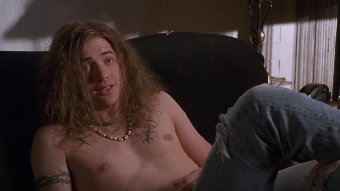 Airheads: Brendan Fraser relaxing on couch