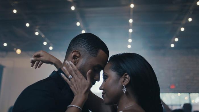 Another Man’s Wife movie: Sydney Mitchell dances closely with Moritz J. Williams
