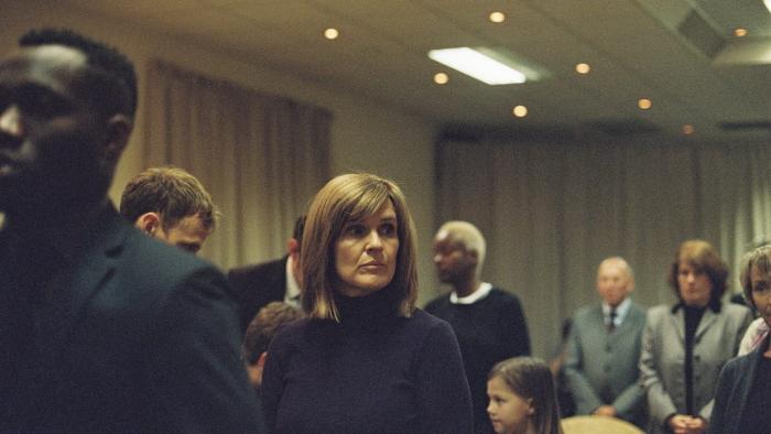Apostasy: Siobhan Finneran stands among a congregation of Jehovah's Witnesses
