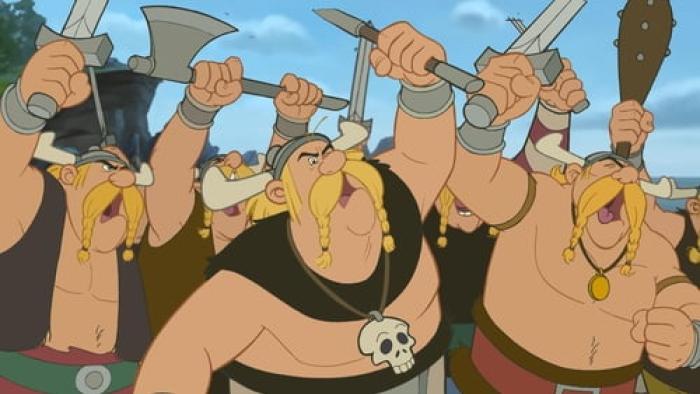 Asterix and the Vikings Movie:  Scene #2