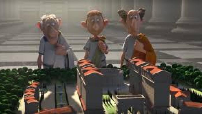 Asterix: The Mansions of the Gods Movie: Scene 3